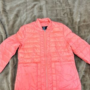 Women's Vibrant Pink Puffer Jacket